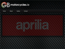 Tablet Screenshot of gbmotorcycles.ie
